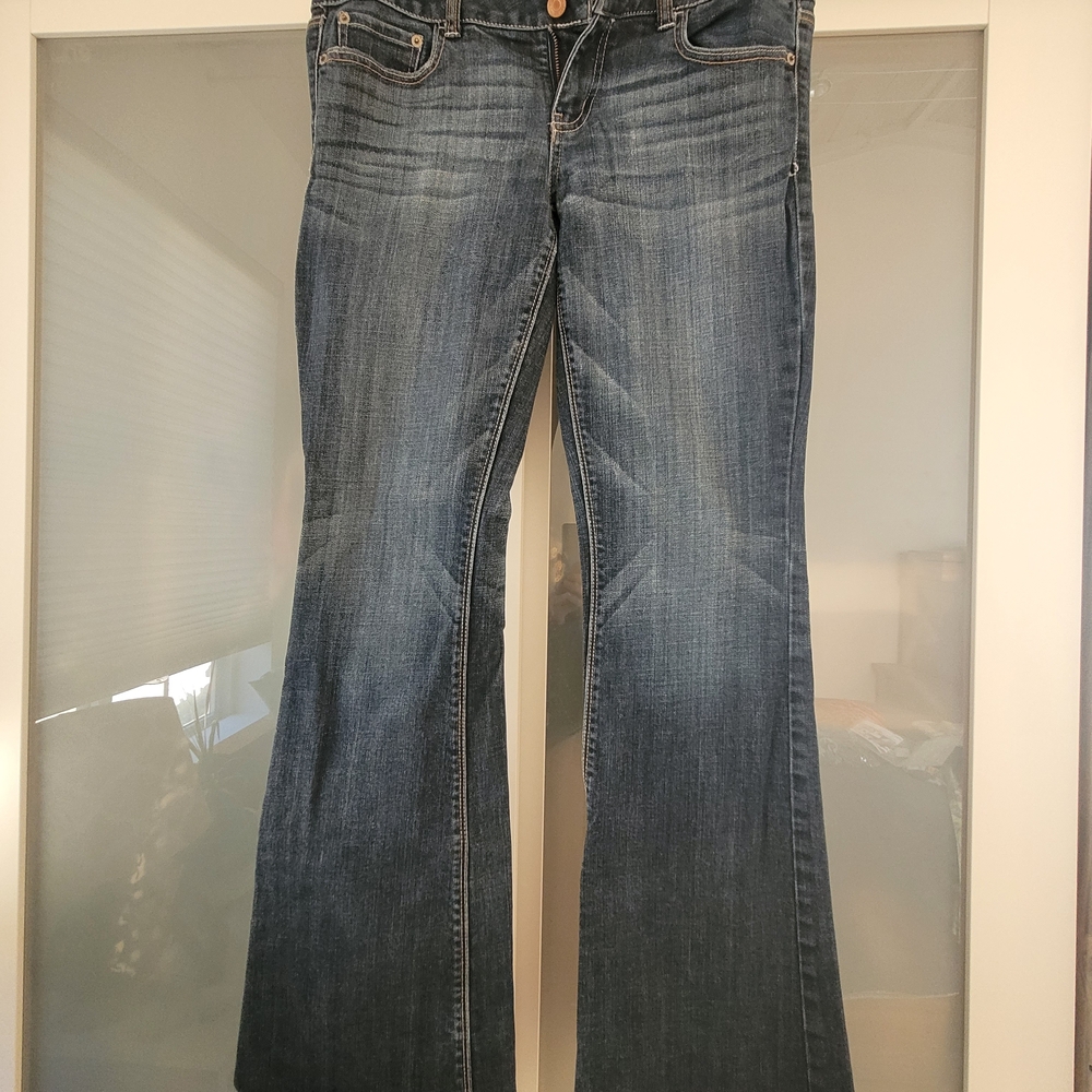 American Eagle Outfitters Blue Flare Jeans